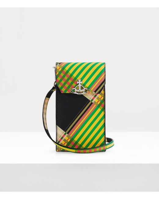 Vivienne Westwood Green Phone Bag