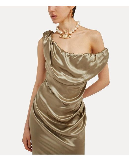 long ginnie pencil dress Vivienne Westwood Gold Ginnie Pencil Maxi Dress Vivienne Westwood