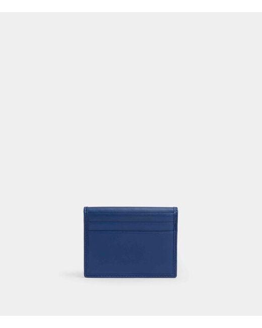 Vivienne Westwood Blue Card Holder Nappa Leather for men