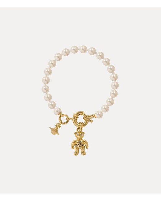 Vivienne Westwood Natural Ruby Pearl Bracelet