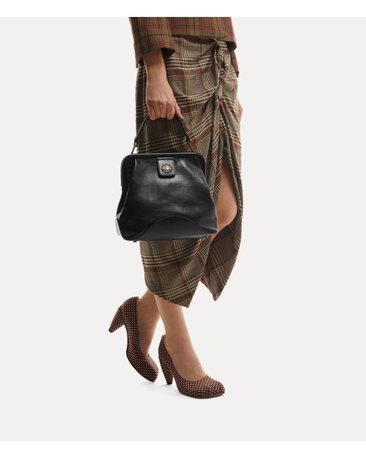 Vivienne Westwood Black Frame Handbag