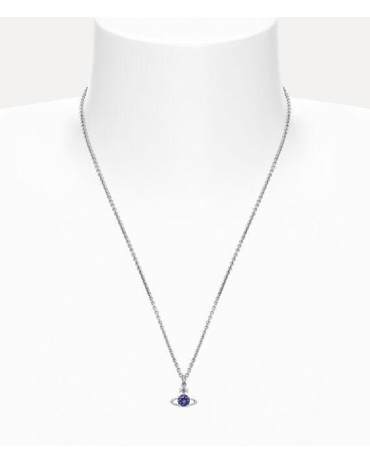 Vivienne Westwood White Reina Pendant Necklace for men