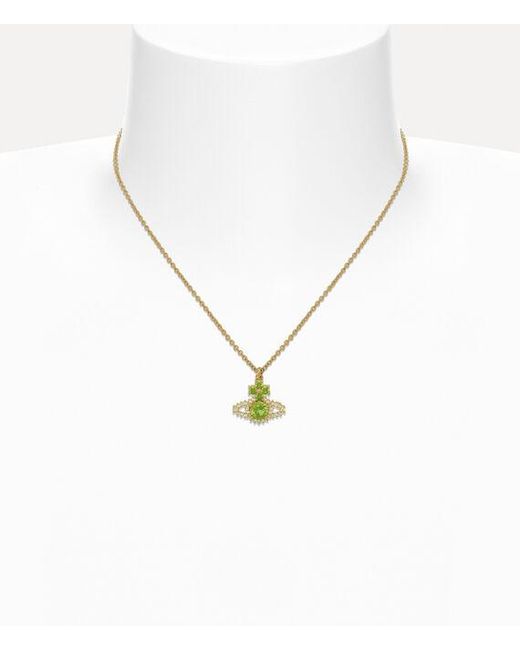 Vivienne Westwood Metallic Valentina Orb Pendant Necklace