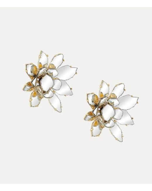 Vivienne Westwood Metallic Albine Earrings