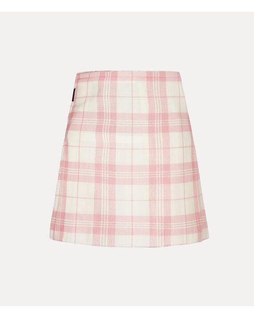 Vivienne Westwood Pink Mini Kilt Coquette Check