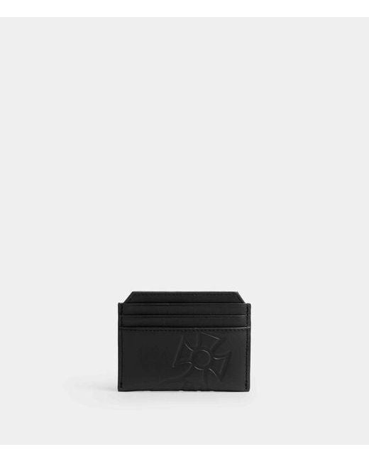 Vivienne Westwood Black Slim Card Holder Nappa Leather