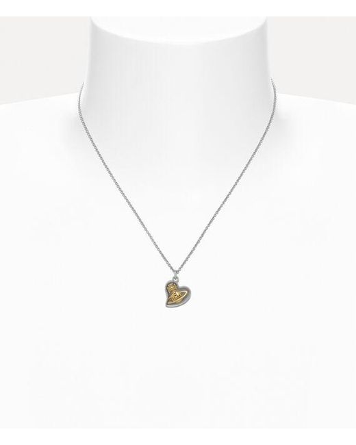 Vivienne Westwood Metallic Faye Pendant Necklace