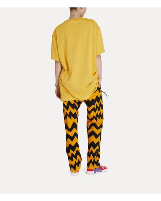 Vivienne Westwood Yellow Football Trousers