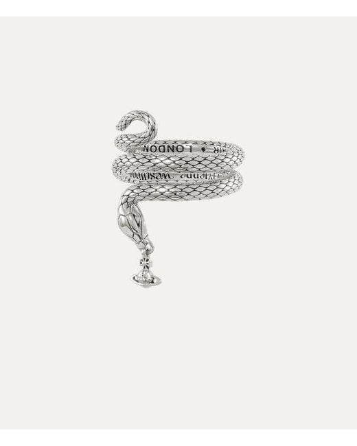 Vivienne Westwood White Albane Ring