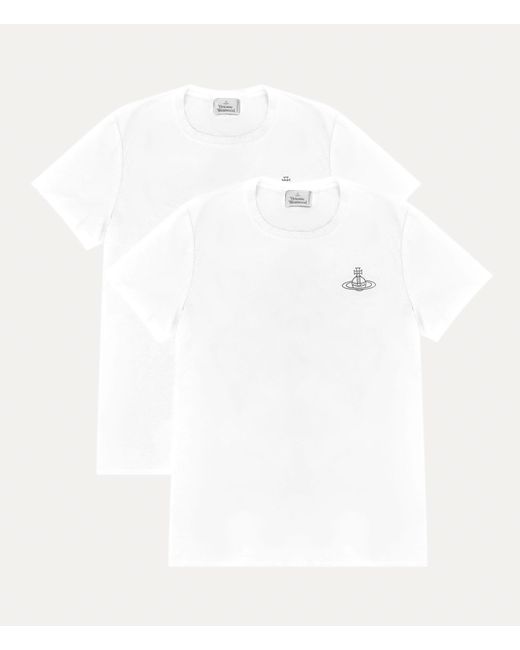 Vivienne Westwood Two-pack T-shirt Organic Cotton White M Men for men