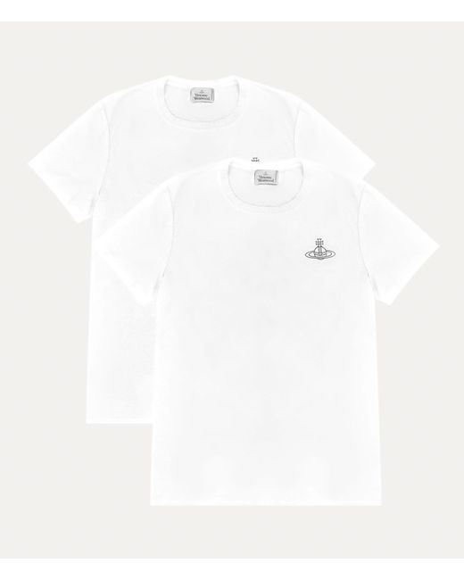 Vivienne Westwood White Two-pack T-shirt for men
