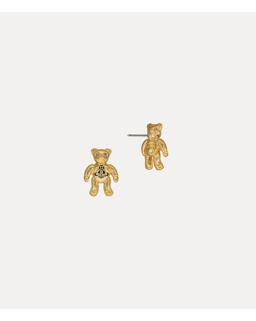 Vivienne Westwood White Ruby Small Earrings