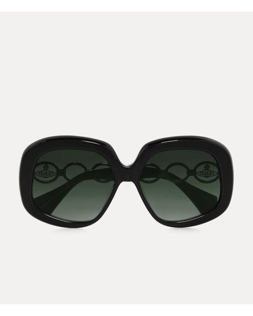 Vivienne Westwood Black Balmoral Sunglasses Acetate