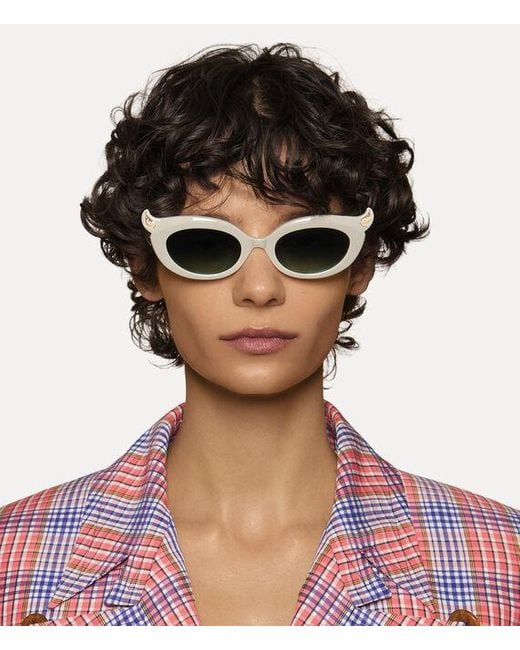 Vivienne Westwood Green Soo Sunglasses Acetate