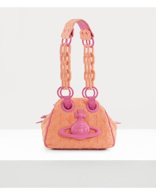 Vivienne Westwood Pink Archive Chain Handbag