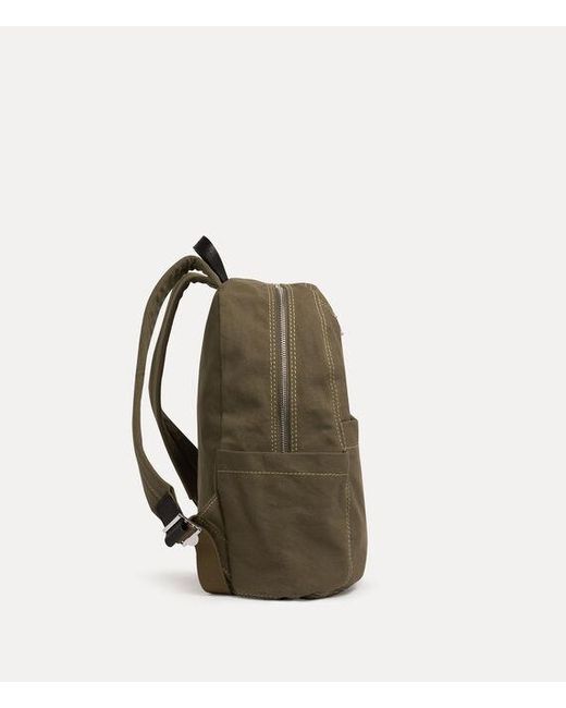 Vivienne Westwood Natural George Medium Rucksack Canvas