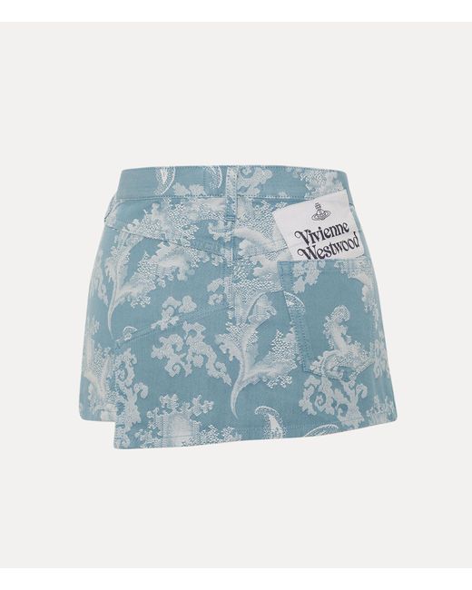 Vivienne Westwood Blue Foam Skirt