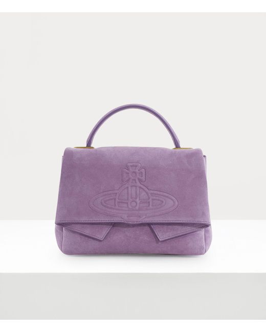 Vivienne Westwood Purple Sibyl Shoulder Bag