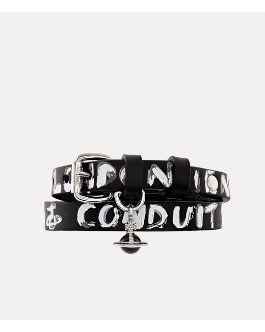 Vivienne Westwood Black Bristol Choker/bracelet