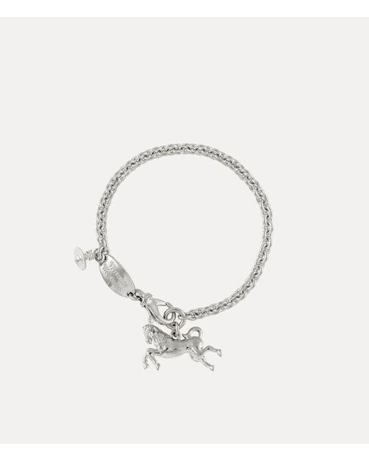 Vivienne Westwood Metallic Horse Bracelet
