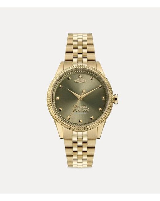 Vivienne Westwood Metallic Little Seymour Watch Stainless Steel