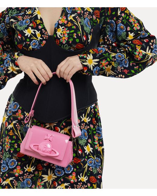 Vivienne Westwood Pink Hazel Medium Handbag