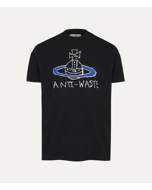 Vivienne Westwood Black Antiwaste Classic T-shirt