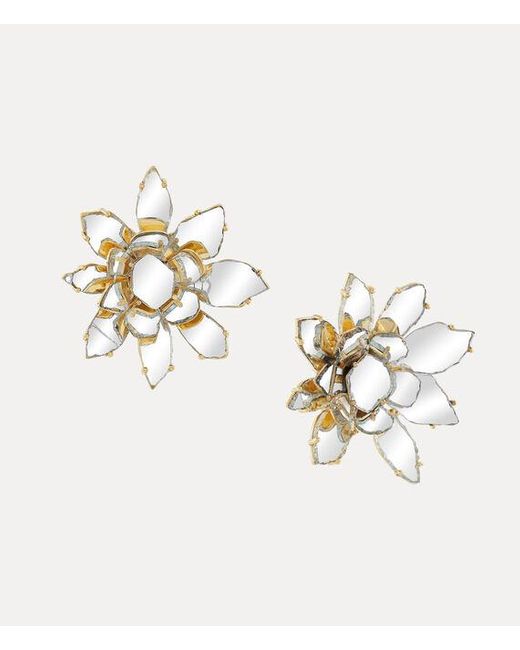 Vivienne Westwood Metallic Albine Earrings