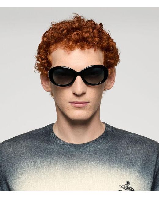 Vivienne Westwood Black Vivienne Sunglasses Acetate