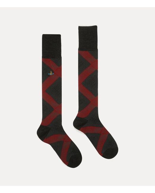 Vivienne Westwood Black Quadrophenia High Sock Quadrophenia