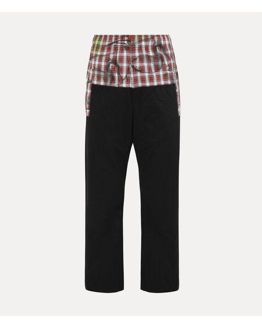 Vivienne Westwood Black Kung Fu Trousers Cotton Twill