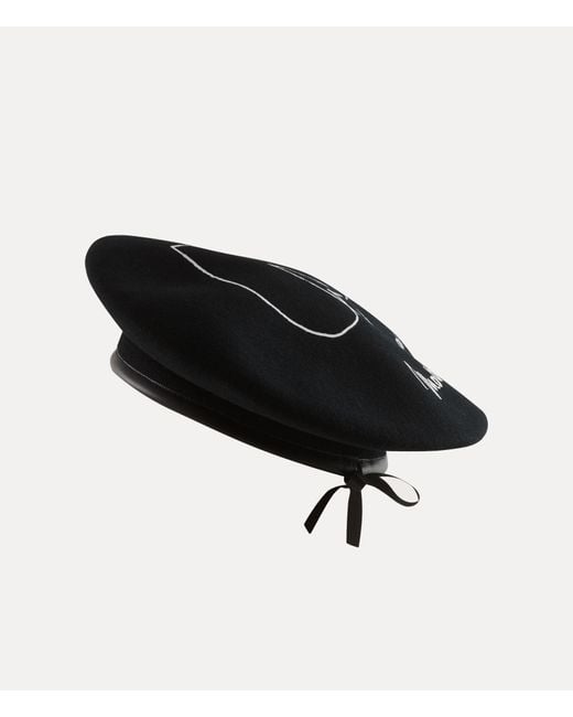 Vivienne Westwood Black Worlds End Beret We Beret Mf