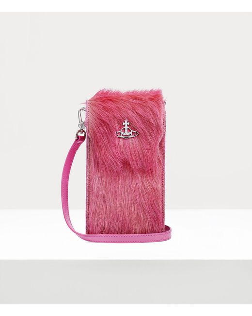 Vivienne Westwood Pink Phone Bag