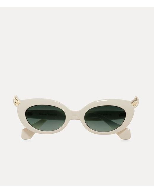 Vivienne Westwood Green Soo Sunglasses Acetate