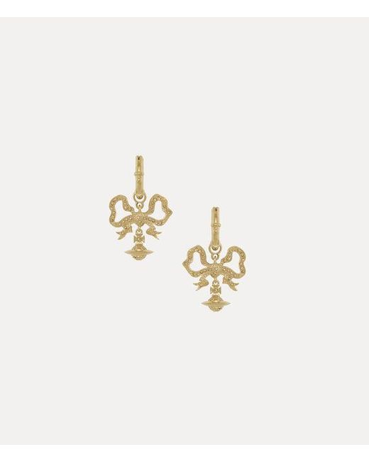 Vivienne Westwood White Florindella Earrings