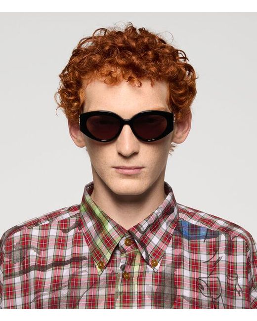 Vivienne Westwood Black Jackie Sunglasses Acetate