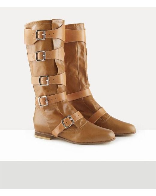 Vivienne Westwood Brown Pirate Boot