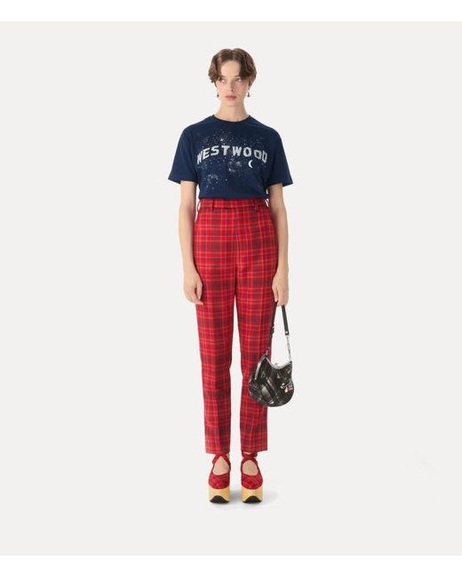 Vivienne Westwood Blue Nana Classic T-Shirt Cotton