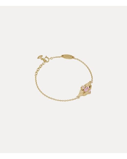 Vivienne Westwood White Galena Bracelet Cubic Zirconia