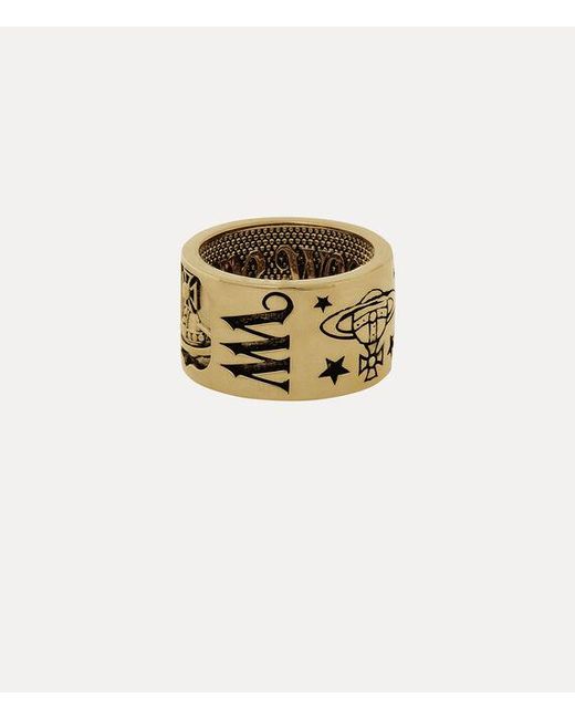 Vivienne Westwood Metallic Lancelot Ring