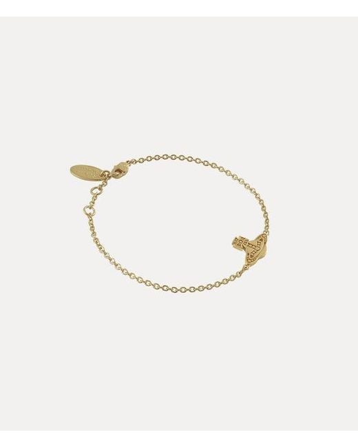 Vivienne Westwood Metallic Marinetta Bracelet Swarovski Crystals