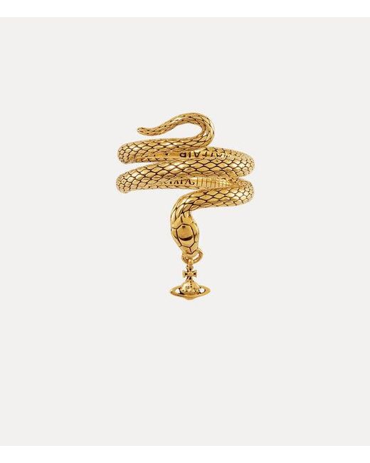 Vivienne Westwood Metallic Albane Ring Stainless Steel