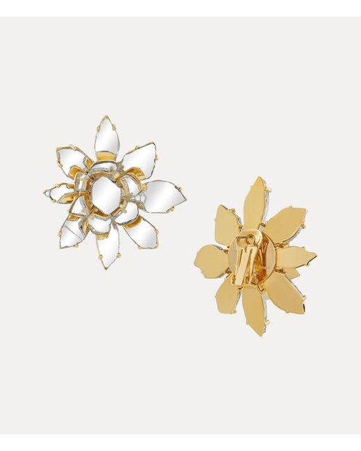 Vivienne Westwood Metallic Albine Earrings