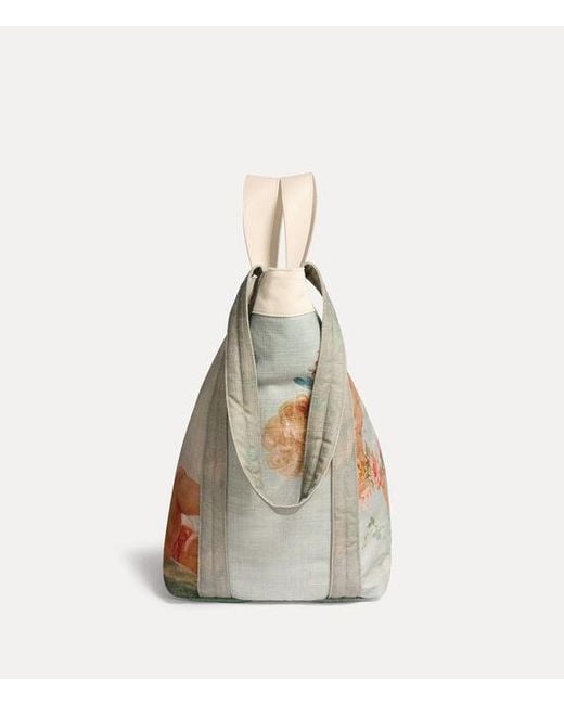 Vivienne Westwood Natural Worker Runner Holdall Printed Canvas
