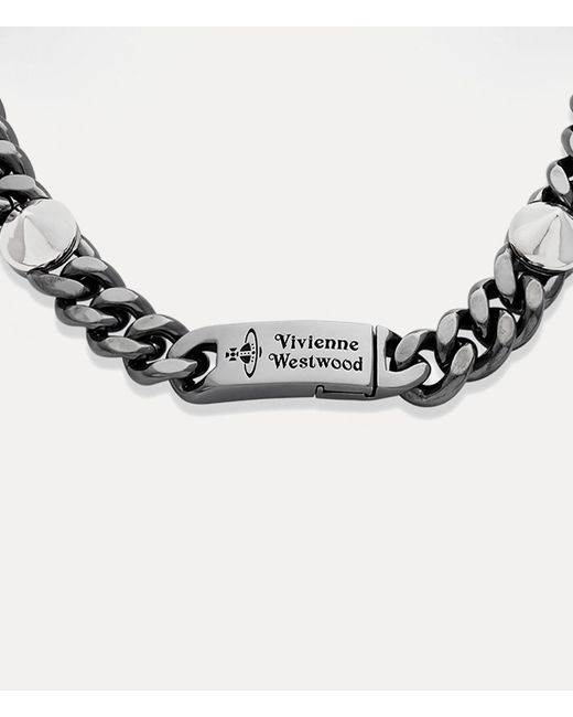 Vivienne Westwood Metallic Man. Elettra Necklace for men