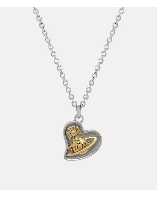 Vivienne Westwood Metallic Faye Pendant Necklace