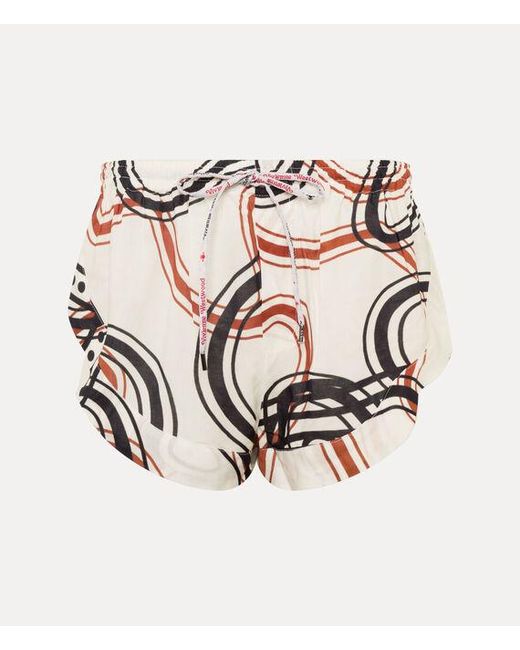 Vivienne Westwood Pink Trainer Shorts Fetzen
