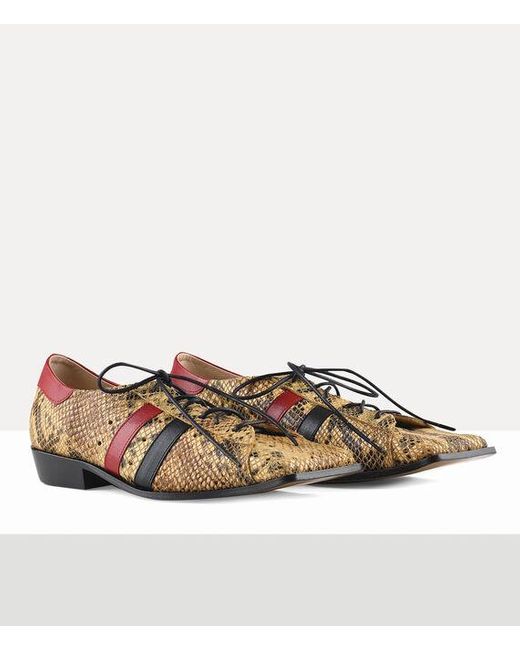 Vivienne Westwood Brown Hammerhead Trainer