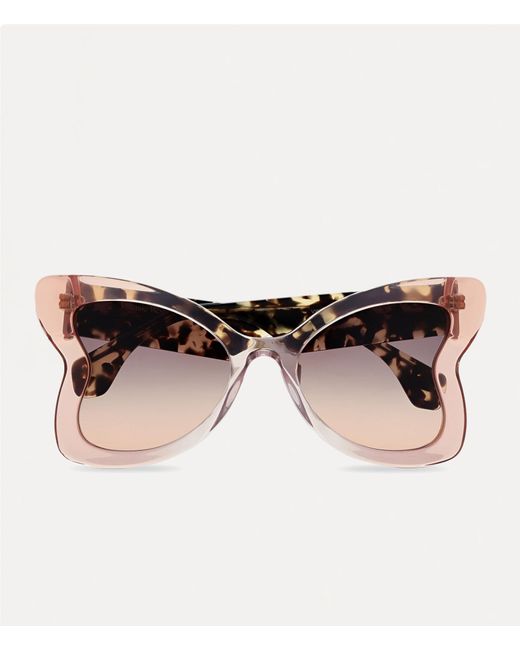 Vivienne Westwood Brown Athalia Sunglasses