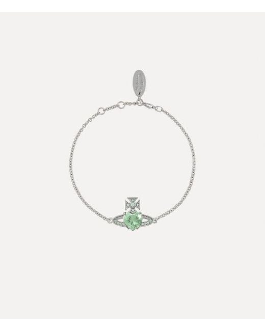 Vivienne Westwood Multicolor Ariella Bracelet Brass